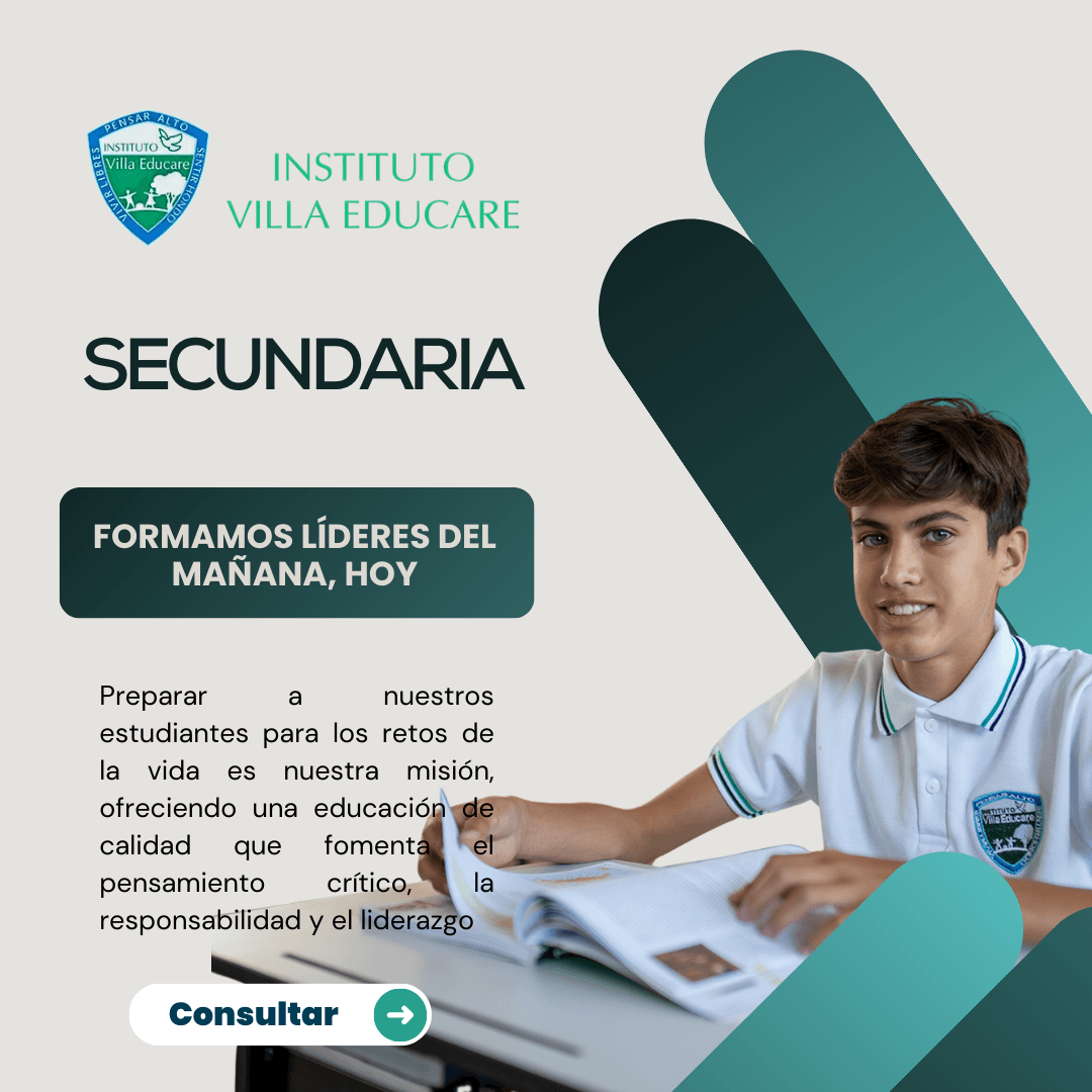 SECUNDARIA INSTITUTO VILLA EDUCARE SECUNDARIA INSTITUTO VILLA EDUCARE