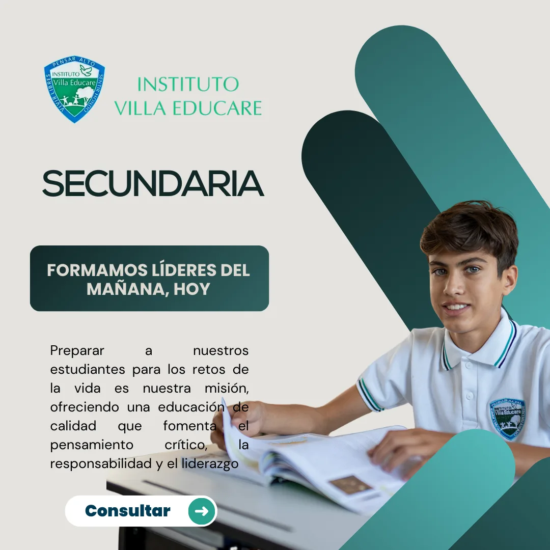 SECUNDARIA INSTITUTO VILLA EDUCARE SECUNDARIA INSTITUTO VILLA EDUCARE