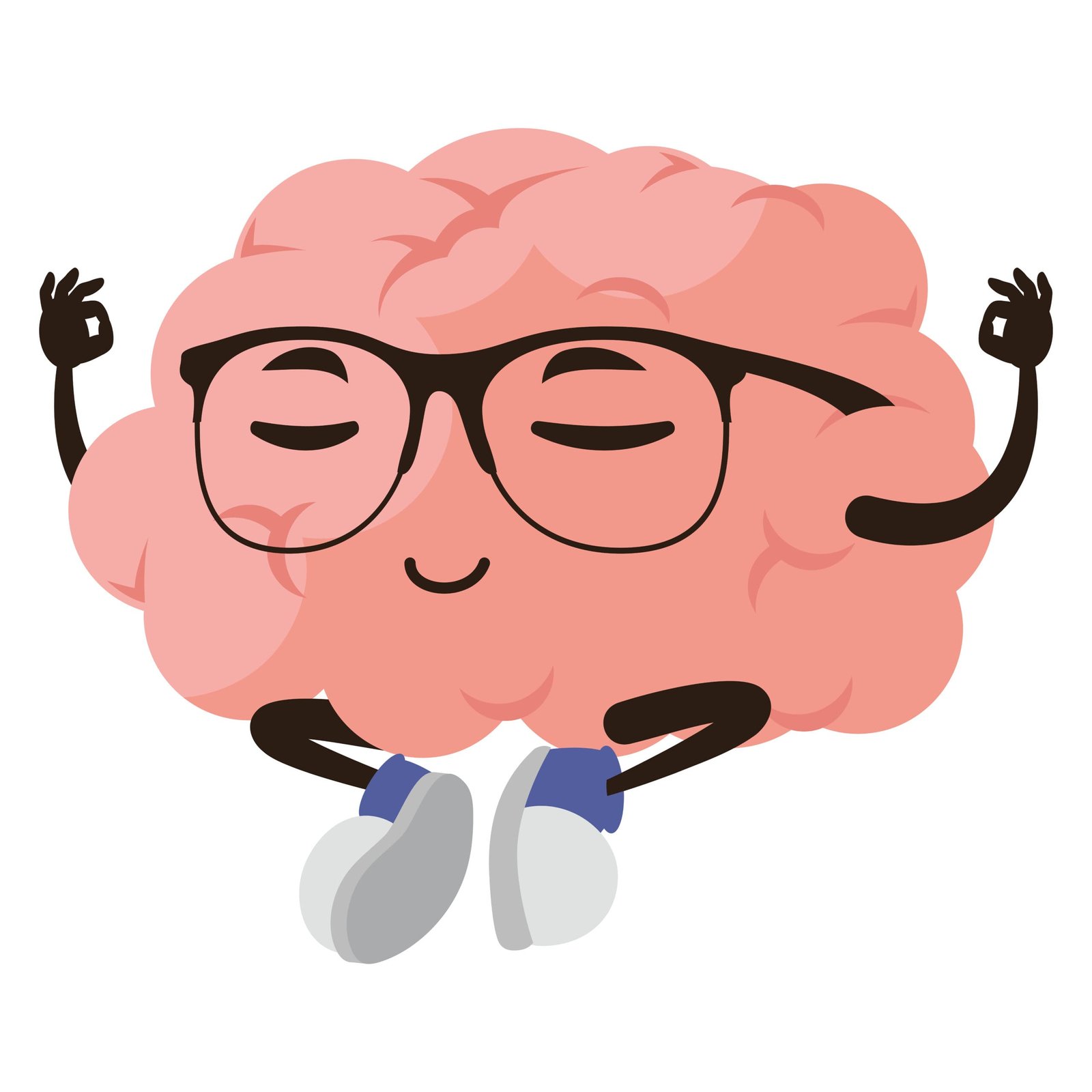 cartoon brain meditation