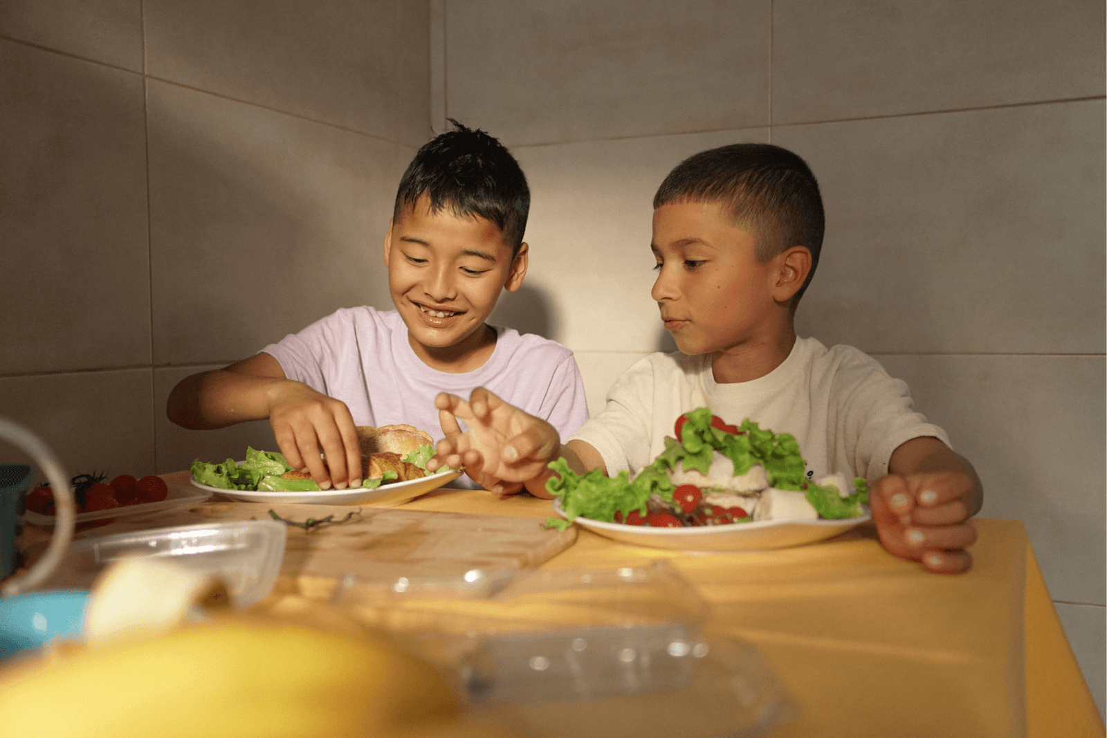 Estudiantes de la escuela privada Villa Educare en actividades de educación para la paz en León Guanajuato